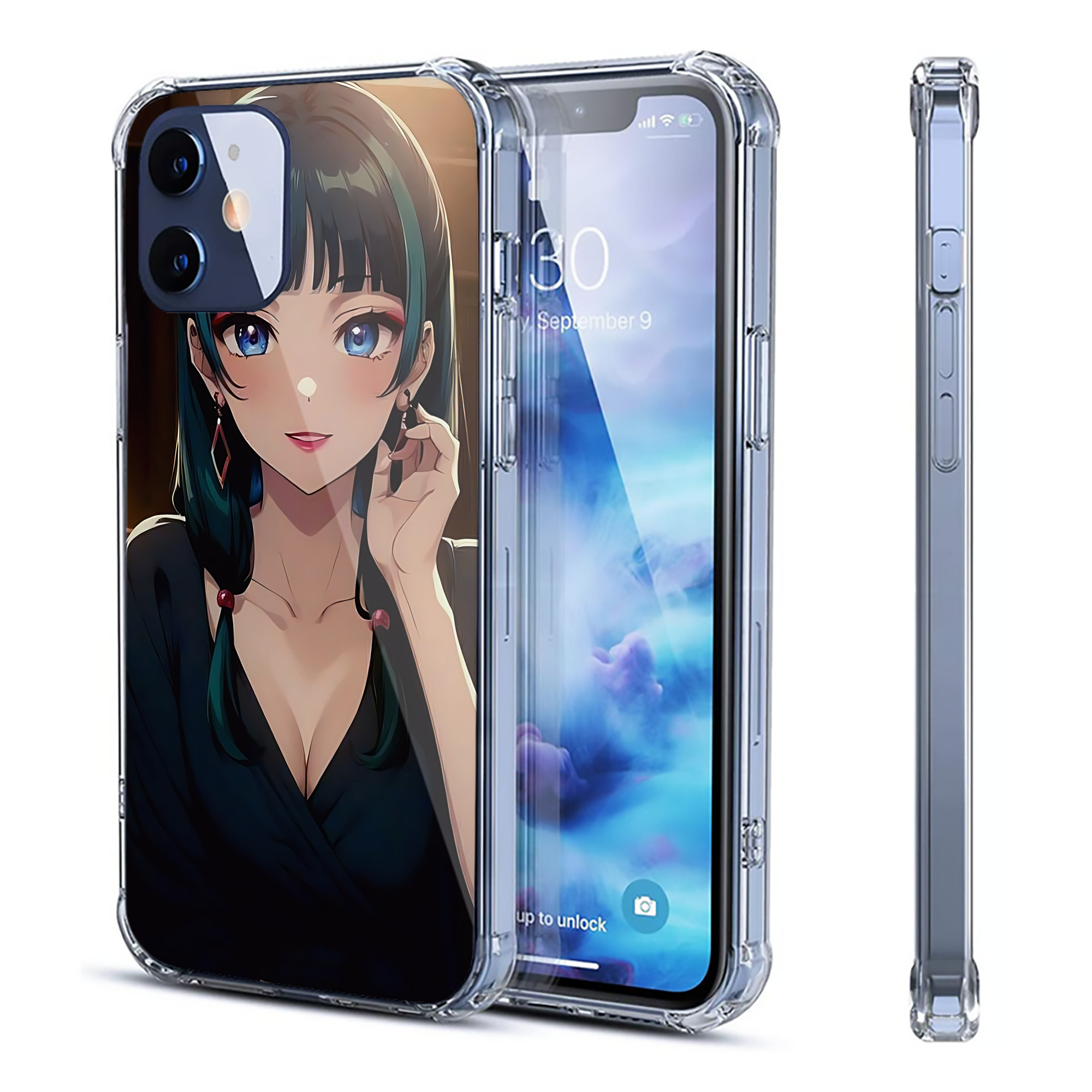 （画像用） 薬屋のひとりごと The Apothecary Diaries 【iPhone 12シリーズ対応】透明スマホケース（クリアソフトケース）